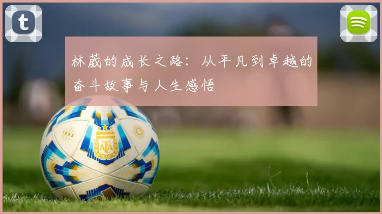 林葳的成长之路：从平凡到卓越的奋斗故事与人生感悟